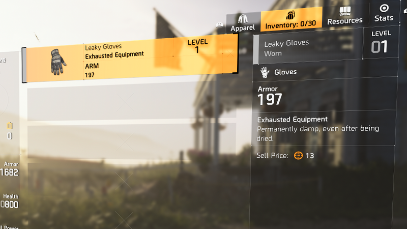 Illustration for article titled Real-Life Crappy Military Gear Inspired The Division 2's Weird Item Descriptions Found On Starting Gear
